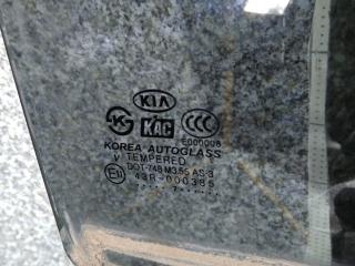 стекло двери задней правой Kia Sportage 2 поколение 2007