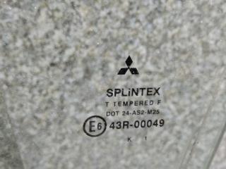 стекло двери передней левой Mitsubishi Space Star 1 поколение 2001