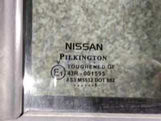 стекло двери задней правой Nissan Note E11 [рестайлинг] 2010