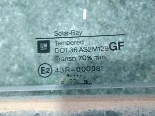 стекло двери задней правой Opel Omega B 1999