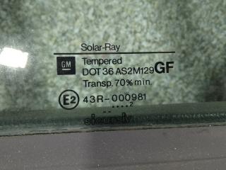 стекло двери задней правой Opel Omega B 1999