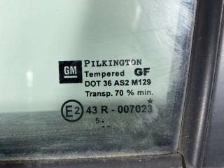 стекло двери задней левой Opel Vectra C 2005