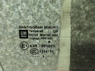 стекло двери передней правой Opel Vectra C 2005