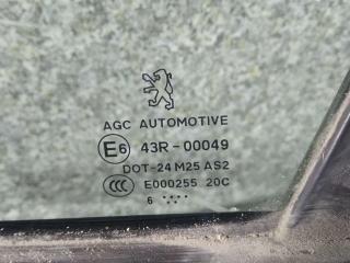 стекло двери передней левой Peugeot 407 1 поколение 2006