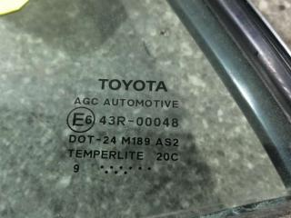 стекло двери задней левой Toyota Auris 1 поколение 2009