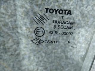стекло двери передней левой Toyota Corolla Verso 1 поколение [рестайлинг] 2007