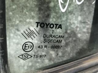 стекло двери задней левой Toyota Yaris XP9 2007