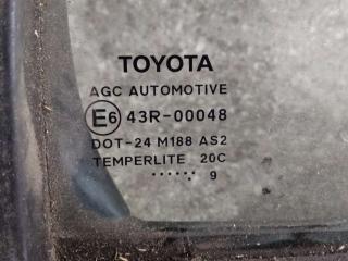 стекло двери задней правой Toyota Yaris XP9 2008