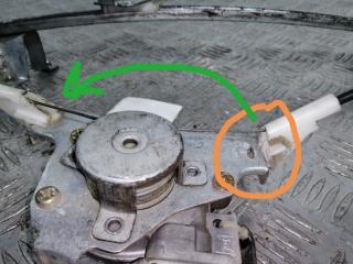 стеклоподъемник передний правый Daewoo Espero KLEJ [рестайлинг] 1995