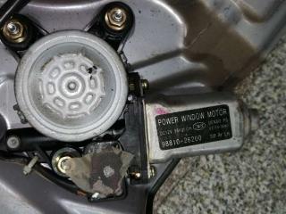 стеклоподъемник задний левый Hyundai Santa Fe 1 поколение (SM) [рестайлинг] 2004