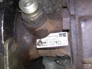 турбина Peugeot 405 1 поколение (1987 - 1996), 1.9 л., TD, 465343-1, 9601515880