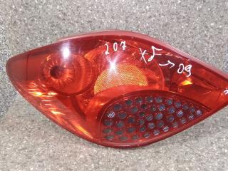 фонарь задний левый Peugeot 207 1 поколение 2008