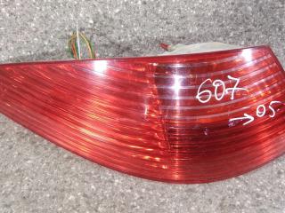 фонарь задний левый Peugeot 607 1 поколение 2002