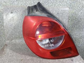 фонарь задний левый Renault Clio 3 поколение (2005 - 2009)