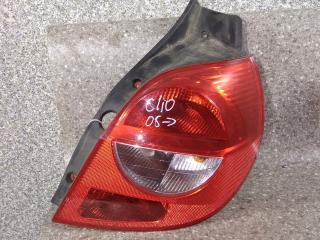 фонарь задний правый Renault Clio 3 поколение (2005 - 2009)