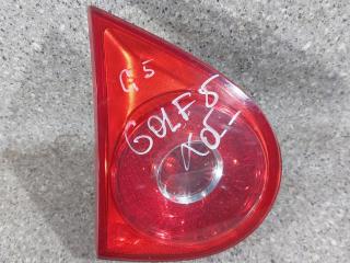 фонарь крышки багажника левый Volkswagen Golf 5 поколение (2003 - 2009), хетчбэк 5 дв.