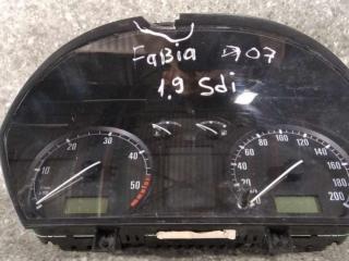щиток приборов (приборная панель) Skoda Fabia 1 поколение (6Y) [рестайлинг] 2006