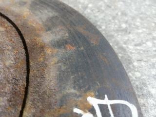 диск тормозной задний Mazda RX-8 1 поколение 2006