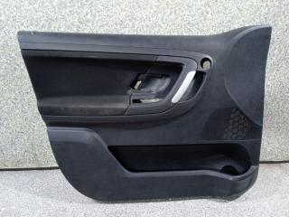 обшивка двери передняя левая Skoda Fabia 2 поколение (5J) 2007