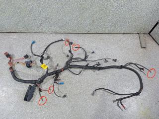 проводка двигателя Renault Logan 1 поколение 2008, 1.6 л., i, МКПП