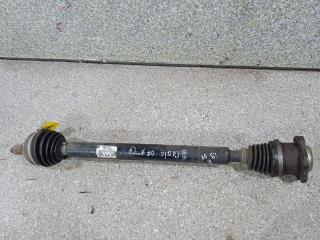 полуось передняя правая (приводной вал, ШРУС) Skoda Fabia 2 поколение (5J) 2008, 1.9 л., TDi, дизель, 5МКПП, хетчбэк 5 дв., 6Q0407272DH