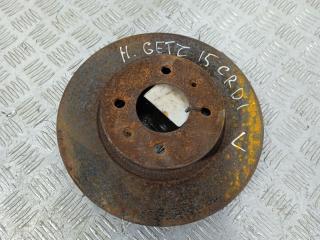 диск тормозной передний Hyundai Getz 1 поколение 2004, 1.5 л., DCi, дизель, МКПП, хетчбэк 5 дв.
