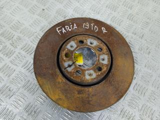 диск тормозной передний Skoda Fabia 2 поколение (5J) 2008, 1.9 л., TDi, дизель, МКПП