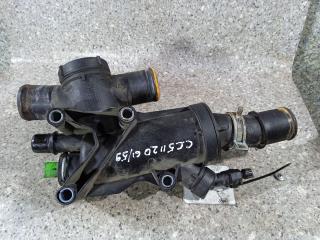 корпус термостата Citroen C5 2 поколение (2008 - 2017), 2.0 л., HDi, RH01 (10DYZA), дизель, 9656182980