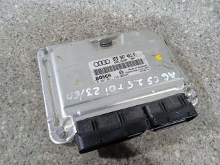 блок управления двигателем Audi A6 4B/C5 [рестайлинг] 2003, 2.5 л., TDi, BFC, дизель, МКПП, 0281011136, 8E0907401P