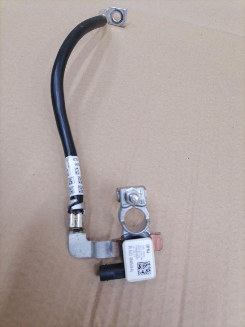 клемма аккумулятора минус BMW 6 серия G32 2018, 3.0 л., B58 B30 A, бензин, АКПП, mineral-weiss metallic а96, лифтбэк, полный привод, 61216840519, 6840519 - фото №1