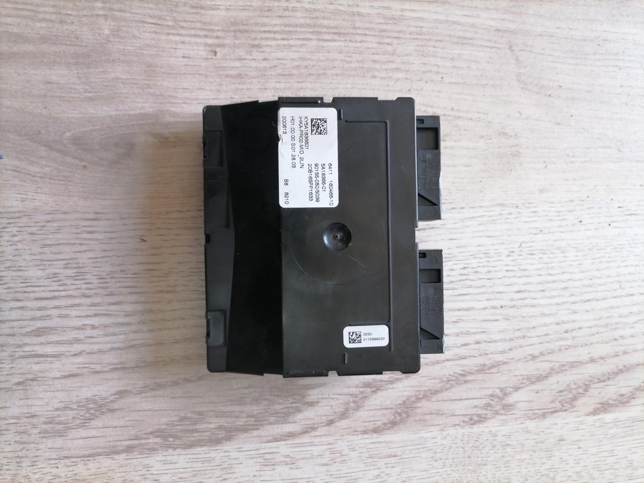 блок управления печки / климат-контроля BMW X5 G05 2021, 3.0 л., B58B30C, бензин, АКПП, sophisto-grau brillant metallic, внедорожник 5 дв., полный привод, 64115A18366, 5A18366 - фото №1