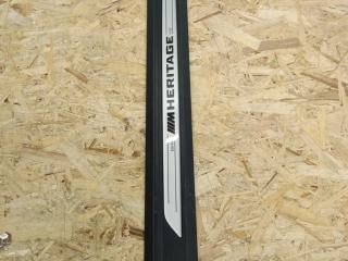 накладка на порог внутренняя BMW M4 F82/F83 [рестайлинг] F82 2020, 3.0 л., S55 B30 A, бензин, МКПП, velvet blue, купе, задний привод, 51477993258, 7993258