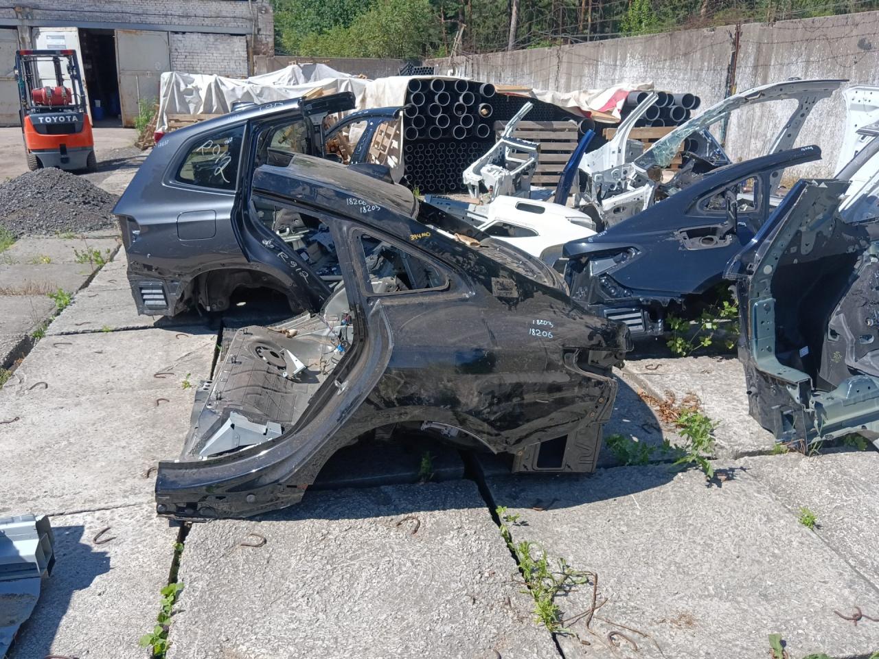 крыло заднее левое BMW 2 серия F44 2023, 2.0 л., B48 A20 A, бензин, АКПП, седан, 9498457, 41219498457 - фото №1