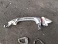 ручка наружная задняя правая Mercedes-Benz M-Класс W164 2006, 3.0 л., OM 642.940, дизель, АКПП, серебро, полный привод, правый руль - фото №2