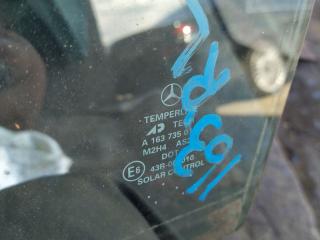 стекло двери задней левой Mercedes-Benz M-Класс W163 1999, 2.7 л., OM 612.963, дизель, внедорожник 5 дв., 1637350110