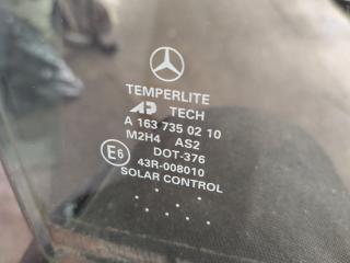 стекло двери задней правой Mercedes-Benz M-Класс W163 2000, 2.7 л., OM 612.963, дизель, внедорожник 5 дв., 1637350210