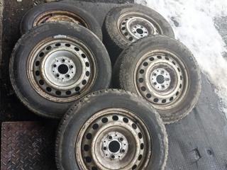 диск штампованный Mercedes-Benz Vito W639 2004, 2.2 л., OM 646.983, дизель, МКПП, белый, задний привод