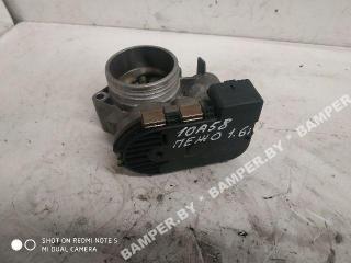 заслонка дроссельная Peugeot 206 1 поколение 2001, 1.6 л., NFU (TU5JP4), бензин, хетчбэк 5 дв.