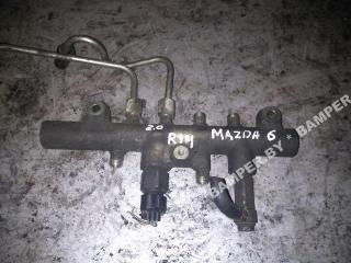 топливная рампа Mazda 6 GG 2002, 2.0 л., RF5C, дизель, хетчбэк 5 дв.