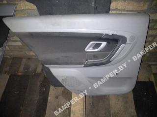 обшивка двери задняя левая Skoda Fabia 2 поколение (5J) 2008, 1.2 л., бензин, хетчбэк 5 дв.