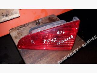фонарь крышки багажника правый Peugeot 607 1 поколение 2002, 2.0 л., RHZ (DW10ATED), дизель, седан
