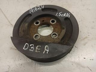 шкив коленвала Hyundai Accent 2 поколение (LC) [рестайлинг] 2004, 1.5 л., D3EA, дизель, МКПП, хетчбэк 5 дв.