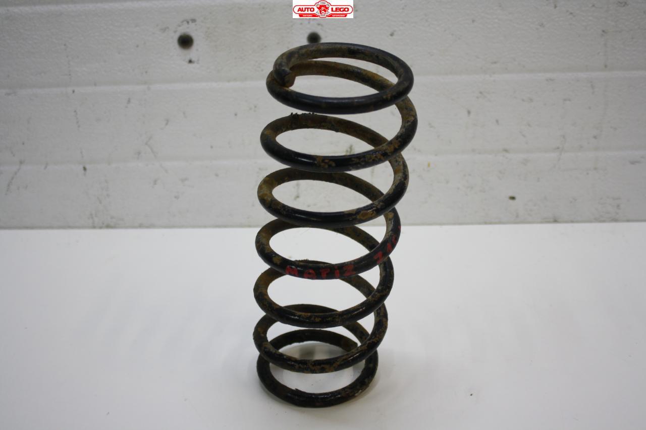 пружина задняя Daewoo Matiz M100 KLYA 2000, 0.8 л., F8CV, бензин, АКПП, зеленый, хетчбэк 5 дв., передний привод - фото №1