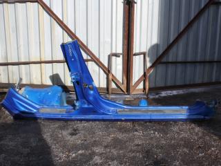 порог правый Nissan Almera Classic B10 2006, 1.6 л., QG16DE, бензин, АКПП, синий, седан, передний привод