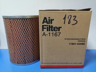 фильтр воздушный , 17801-64080, A-1167