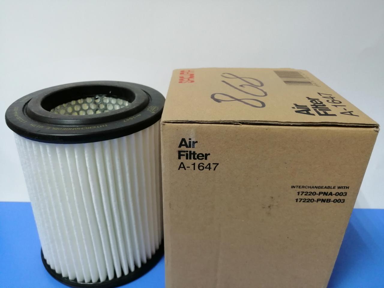 фильтр воздушный , 17220-PNA-003, 17220-PNB-003, A-1647 - фото №1