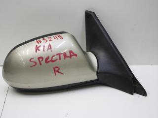 зеркало наружное правое Kia Spectra 1 поколение [рестайлинг] LD 2004, 1.5 л., бензин