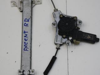 стеклоподъемник задний правый Hyundai Accent 2 поколение (LC) [рестайлинг] LC 2005, 1.5 л., бензин, МКПП, бежевый, седан, передний привод