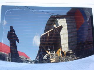 стекло заднее Renault Logan 1 поколение L8 2006, 1.4 л., K7J 710, бензин, МКПП, черный, седан, передний привод