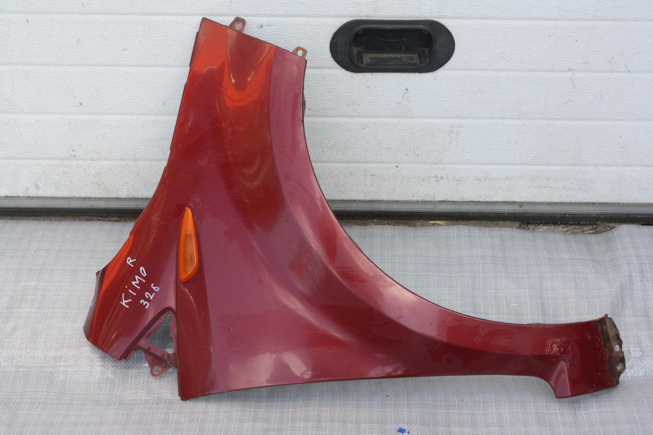 крыло переднее правое Chery Kimo 1 поколение 2010, 1.3 л., SQR473F, бензин, МКПП, вишнёвый, хетчбэк 5 дв., передний привод - фото №1